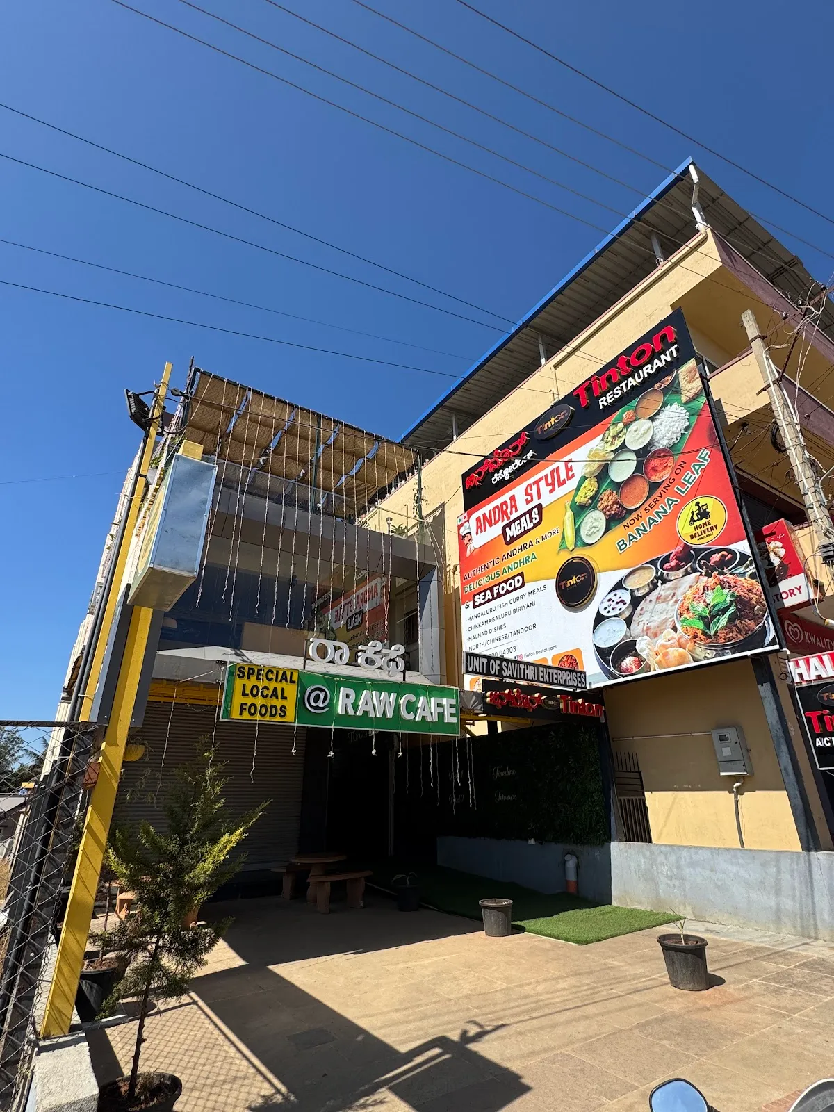 Tinton Restaurant, Giri Road, opposite Rathnagiri Bore