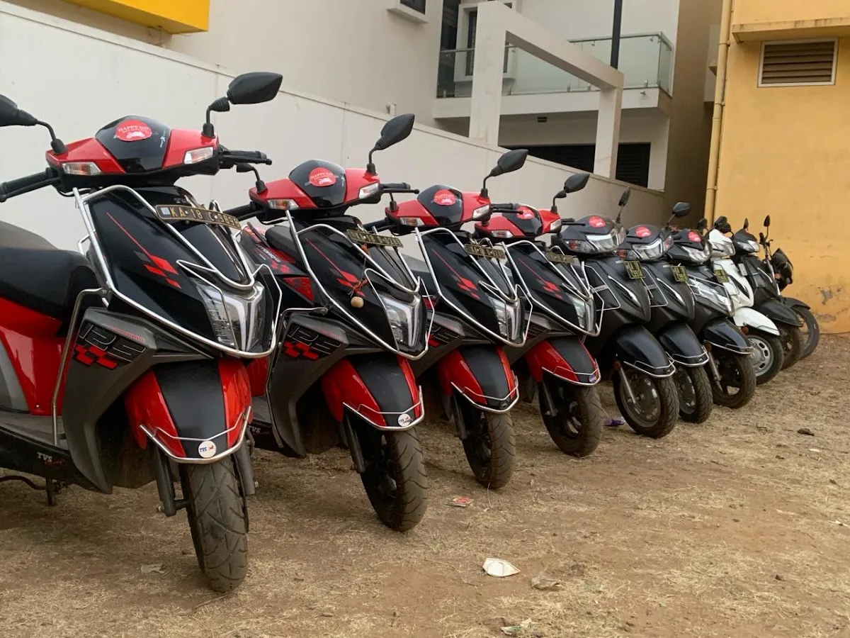 Happy Go Bike Rentals, Barlane Road, near the KSRTC bus stand, Joythinagar
